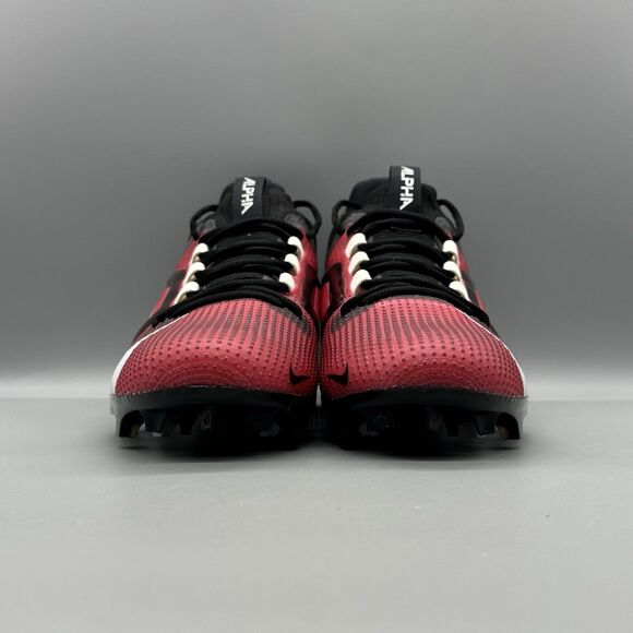 Nike Alpha Menace 4 Elite Football Cleats FD7036-600 Men’s Size 9 Red Black - Picture 2 of 9